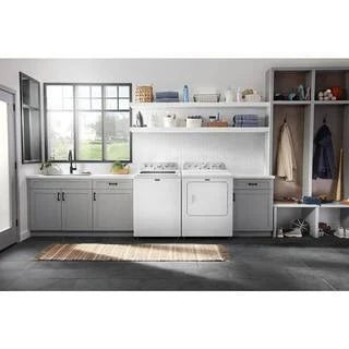 Maytag Top-Loading Washing Machine with 4.8 Cubic Foot Capacity and Extra Power Boost, White C MVW5430MW