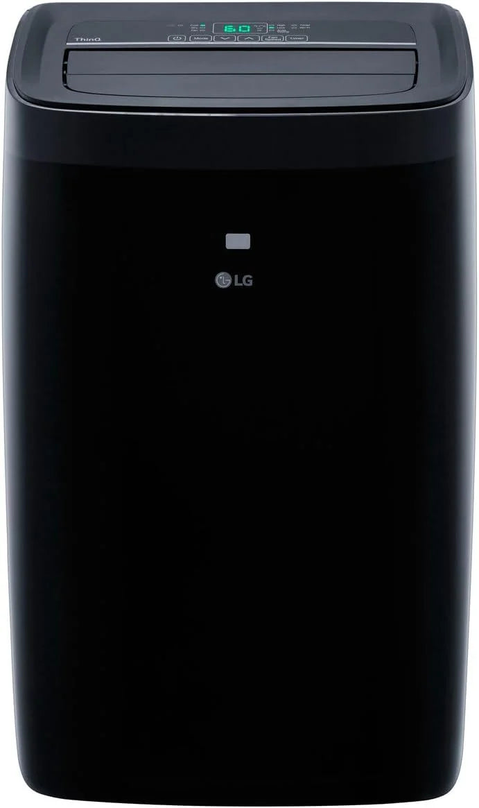 LG 8,350 BTU, Doe/12,000 BTU, Ashrae Smart Portable Air Conditioner, Cools 350 Sq. Ft, 14' x 25' Room Size