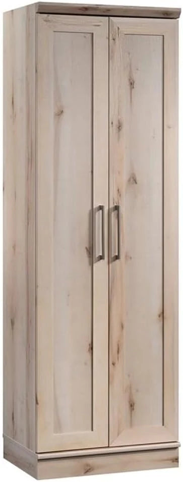 Sauder HomePlus Storage Cabinet/Pantry Cabinets, Soft White Finish
