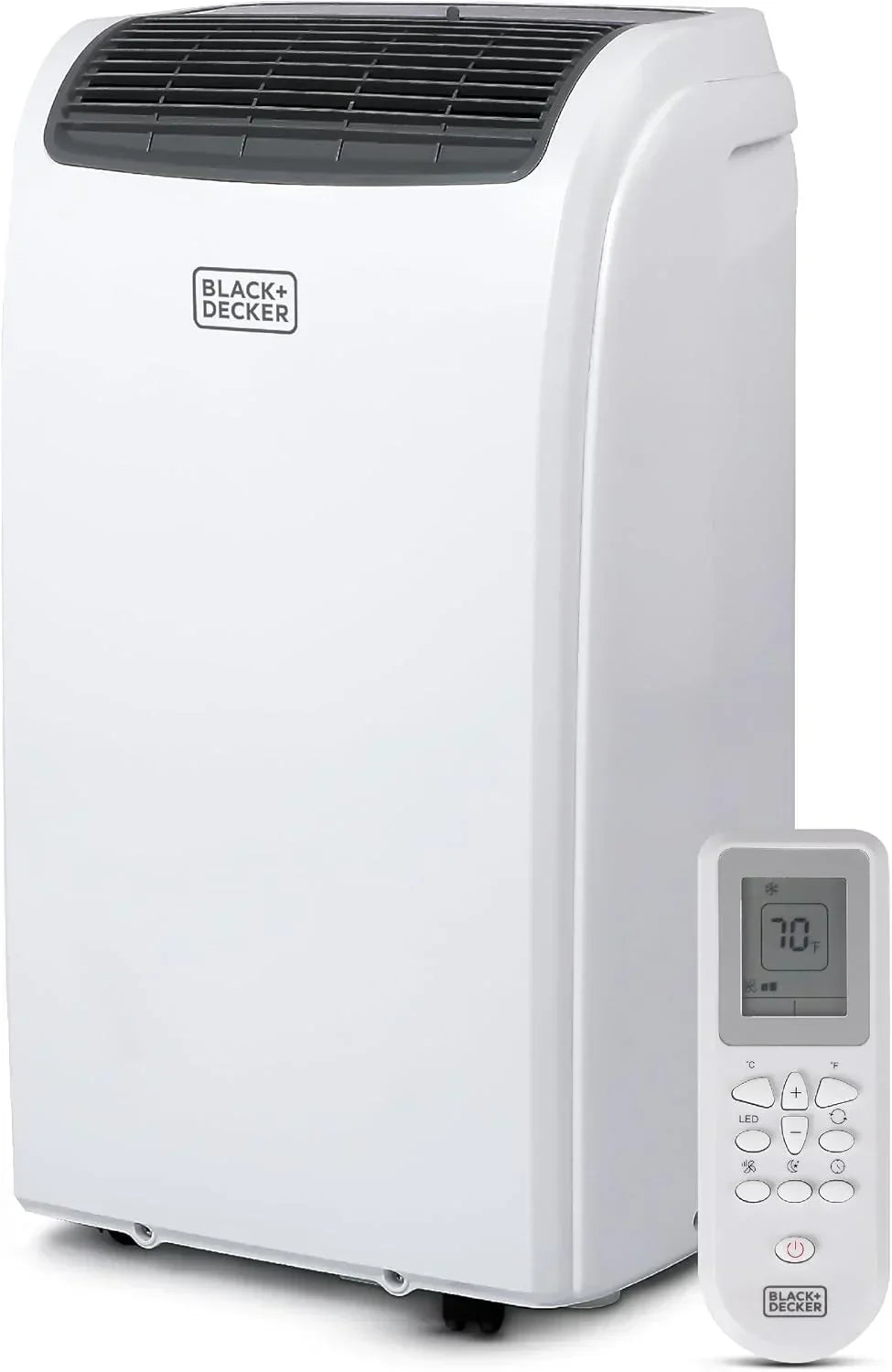 BLACK+DECKER 10,000 BTU Portable Air Conditioner for Rooms up to 450 Sq with Remote Control
