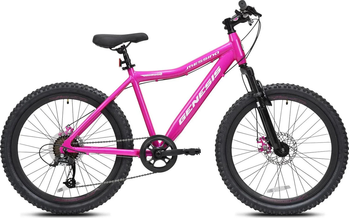 Genesis 24 In. Messina Ladies Mountain Bike, Pink
