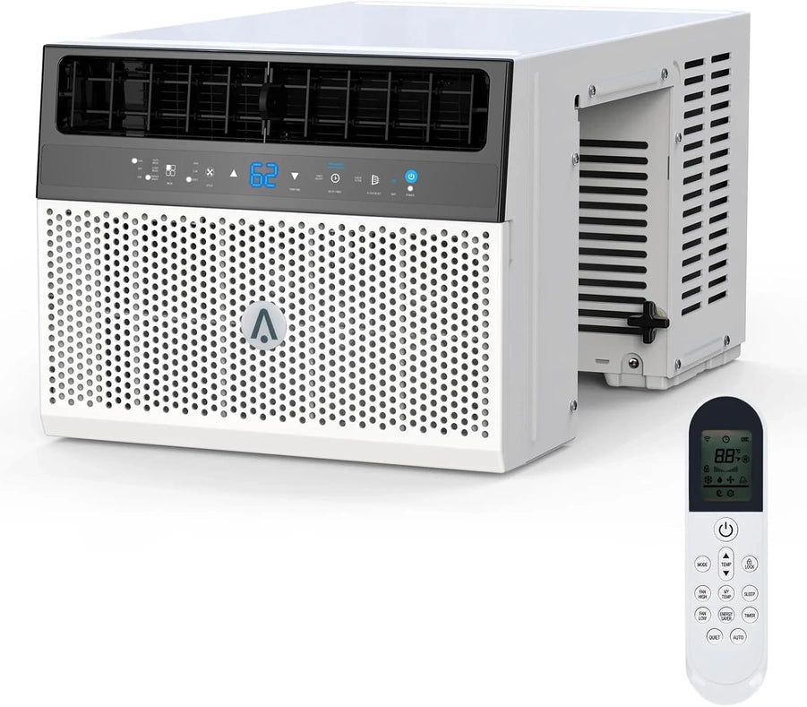 8000 BTU Window Air Conditioner With WiFi, Window AC Unit 110-115V Cools Up To 350 Sq. Ft