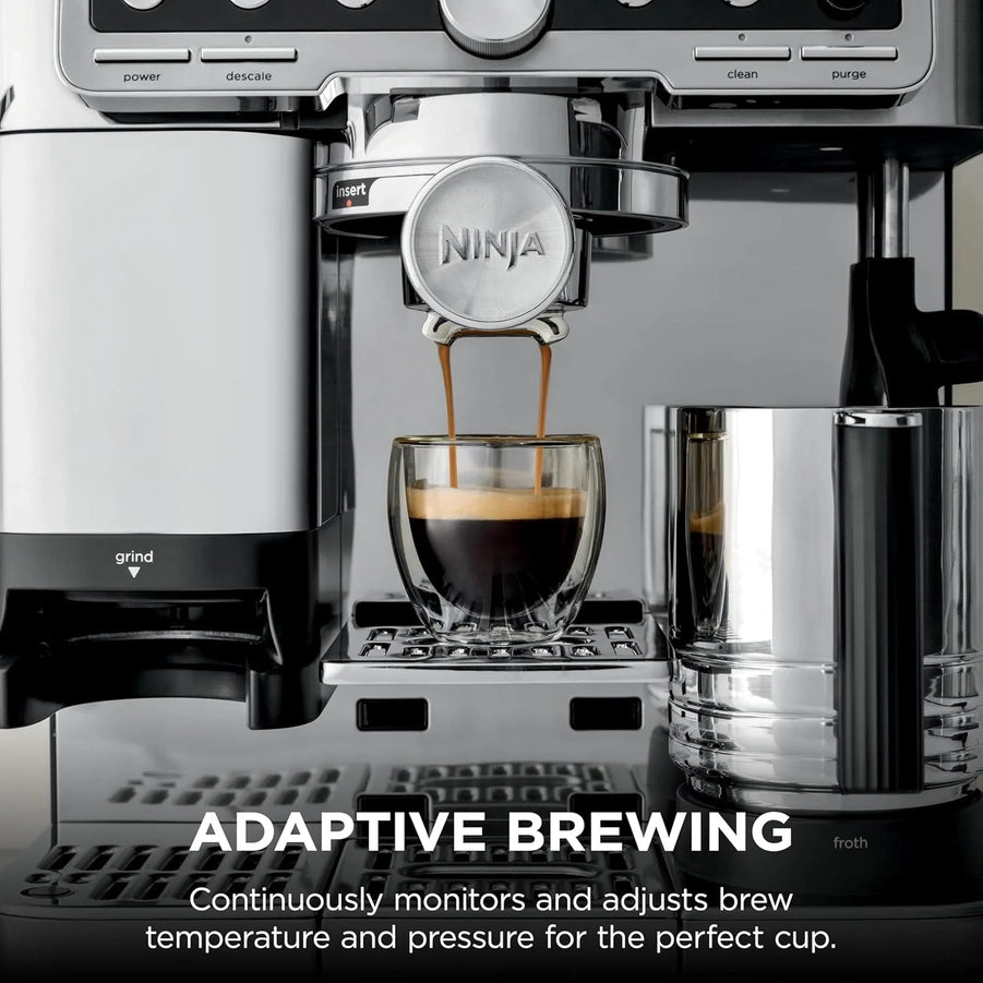 Ninja Luxe Café Pro Series, Espresso Machine, Drip Coffee, Cold Brew