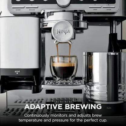 Ninja Luxe Café Pro Series, Espresso Machine, Drip Coffee, Cold Brew