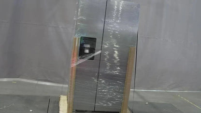 36-inch wide side-by-side refrigerator C 24 cubic feet stainless steel