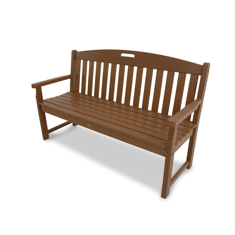 POLYWOOD Trex Outdoor Furniture Yacht Club 60-inch Bench