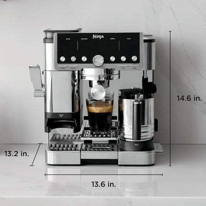 Ninja Luxe Café Pro Series, Espresso Machine, Drip Coffee, Cold Brew