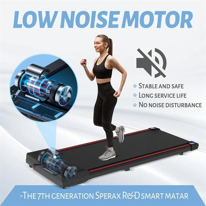 Walking Vibration Pad With App, 3-in-1 Under Desk Treadmill, 2.5HP Low Noise Walking Treadmill Pad With Remote Control