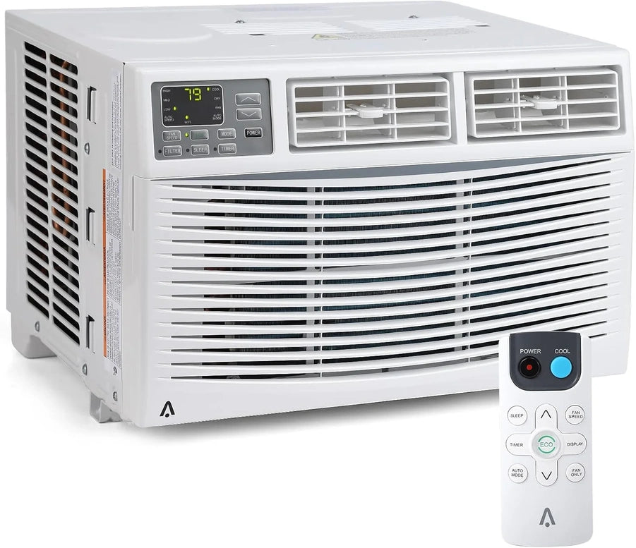 8000 BTU Window Air Conditioner With WiFi, Window AC Unit 110-115V Cools Up To 350 Sq. Ft