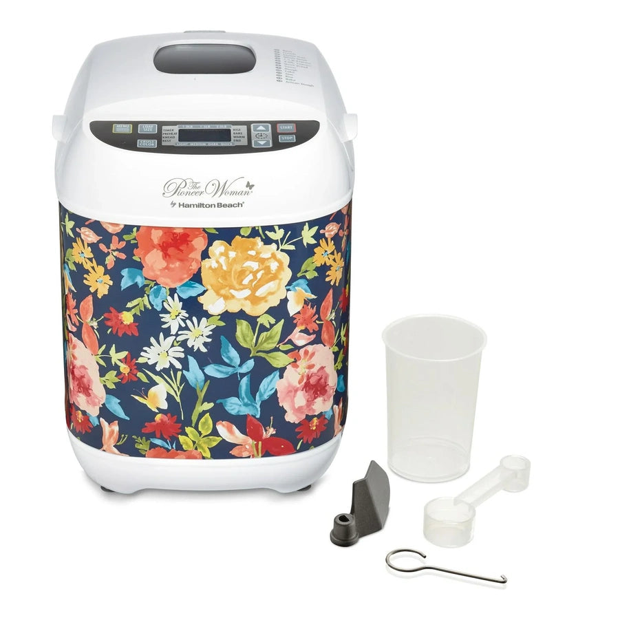 The Pioneer Woman Artisan Dough And Bread Maker By Hamilton Beach, Fiona Floral