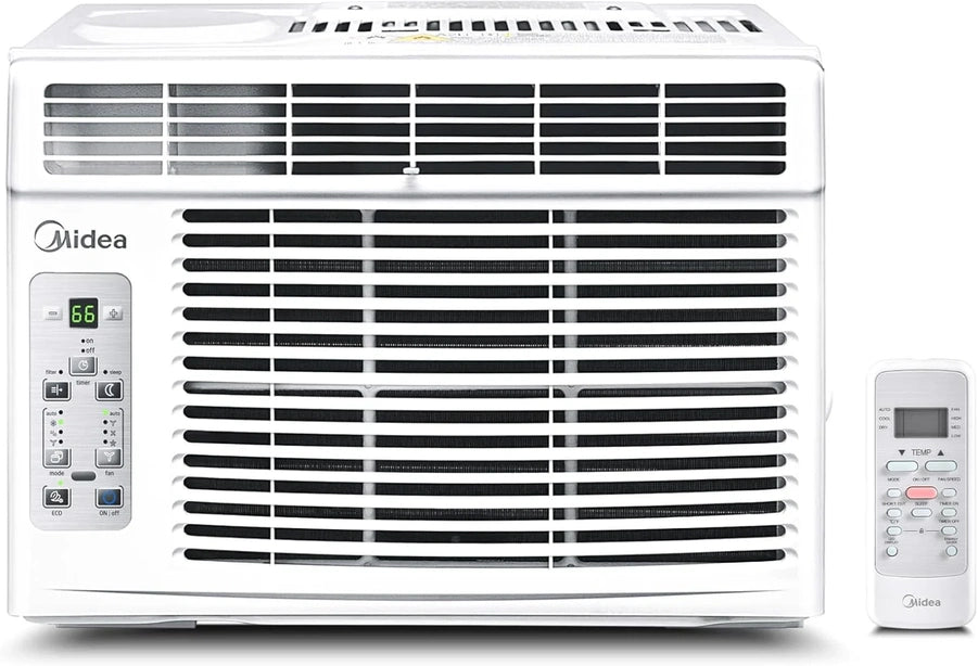 Midea 6,000 BTU Window Air Conditioner, 3-in-1 Cool/Fan/Dehumidifier Window AC Unit