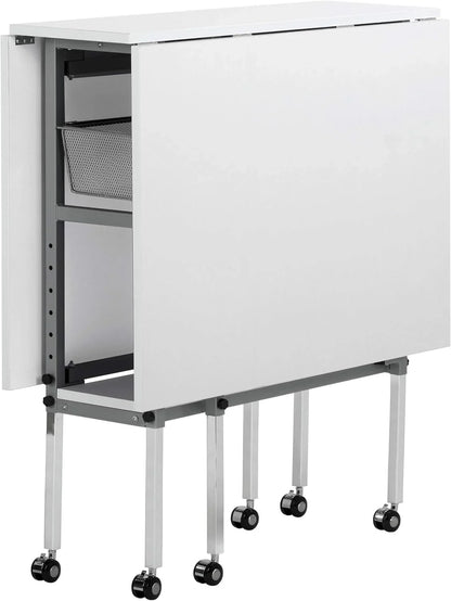 Sew Ready Hobby Cutting Table, 58.75"x36.5", White/Silver