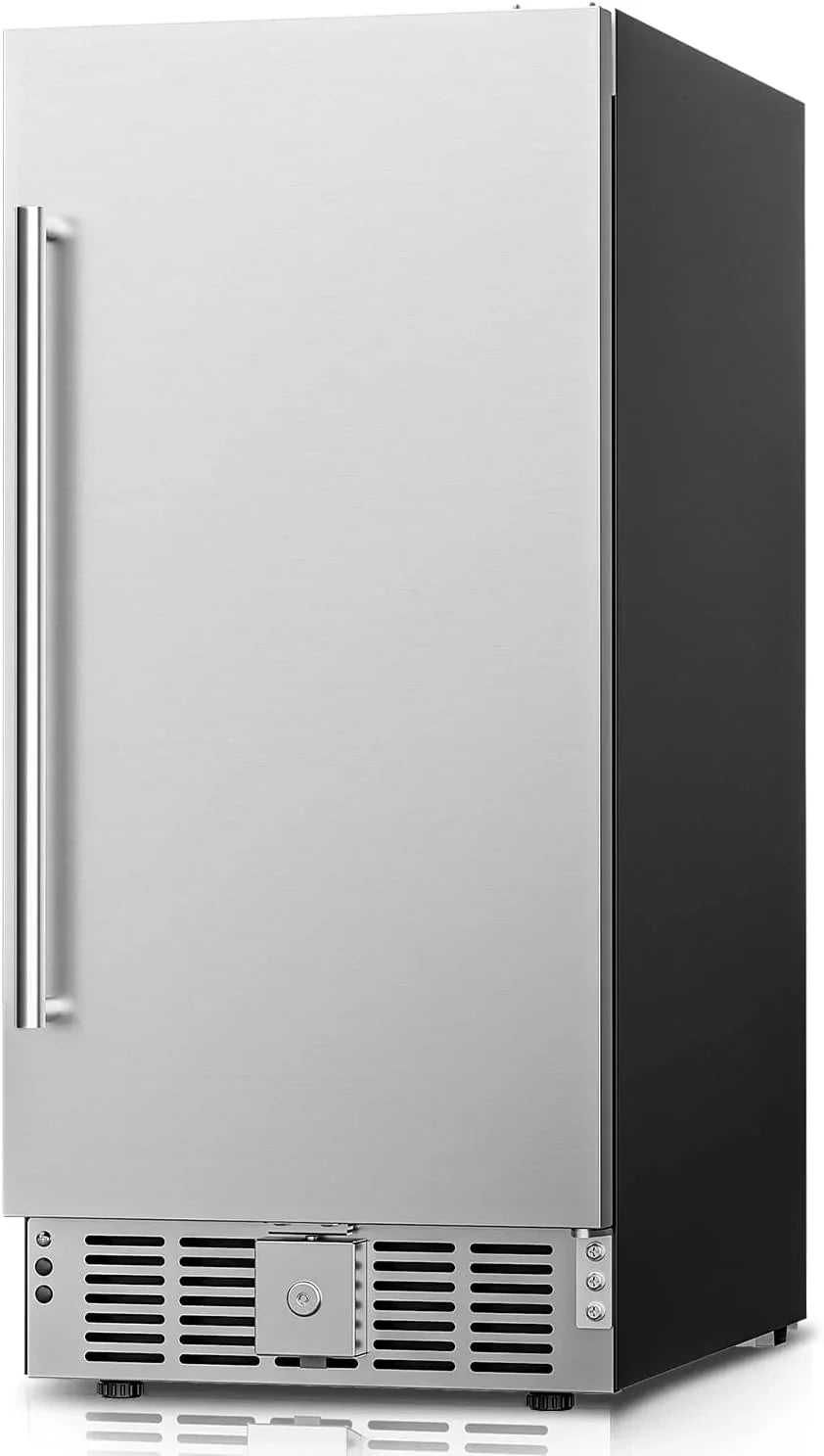 Beverage Refrigerator Cooler 126 Can Mini Fridge Glass Door For Drinks Soda Beer Wine Refrigerator
