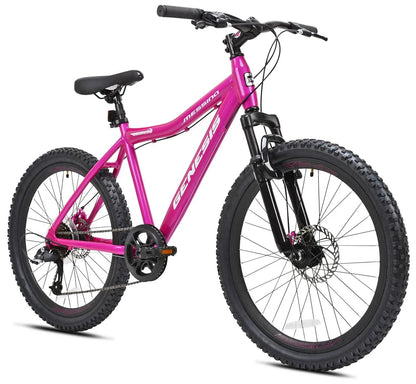 Genesis 24 In. Messina Ladies Mountain Bike, Pink