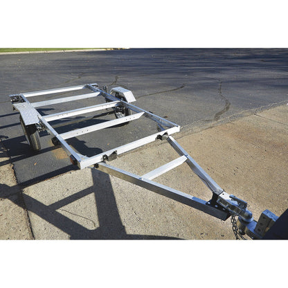 Ultra-Tow 4 Ft. x 8 Ft. Folding Aluminum Utility Trailer Kit-1170Lb. Load Capacity 3806S109
