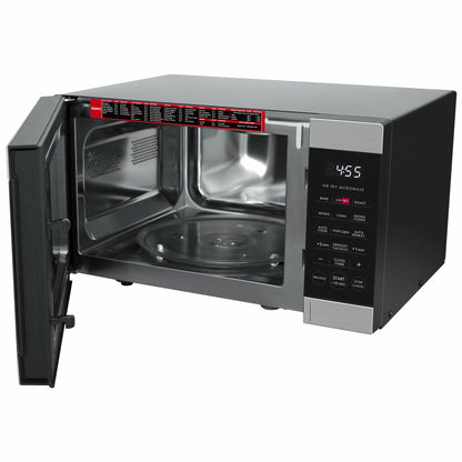 Galanz 3-in-1 Air Fry Microwave Oven, 0.9 Cu. Ft., 900W, Stainless Steel, Convection And Air Fry Technology