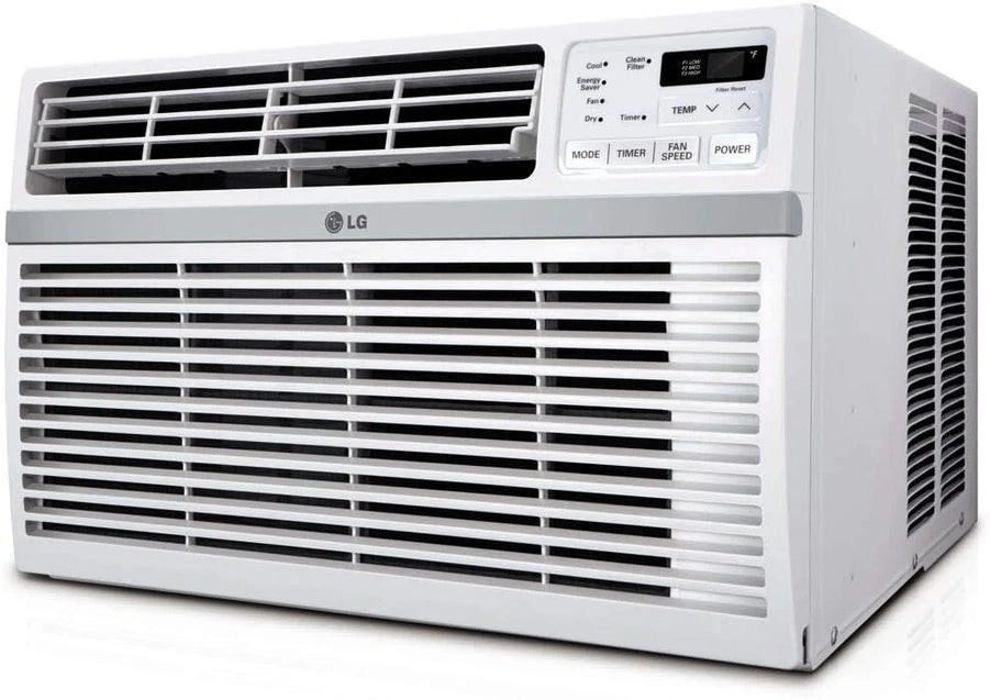LG 6,000 BTU Window Air Conditioner, 115V, Cools 250 Sq. Ft. For Bedroom, Den