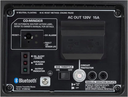 Honda 664240 EU2200i 2200 Watt Portable Inverter Generator with Co-Minder