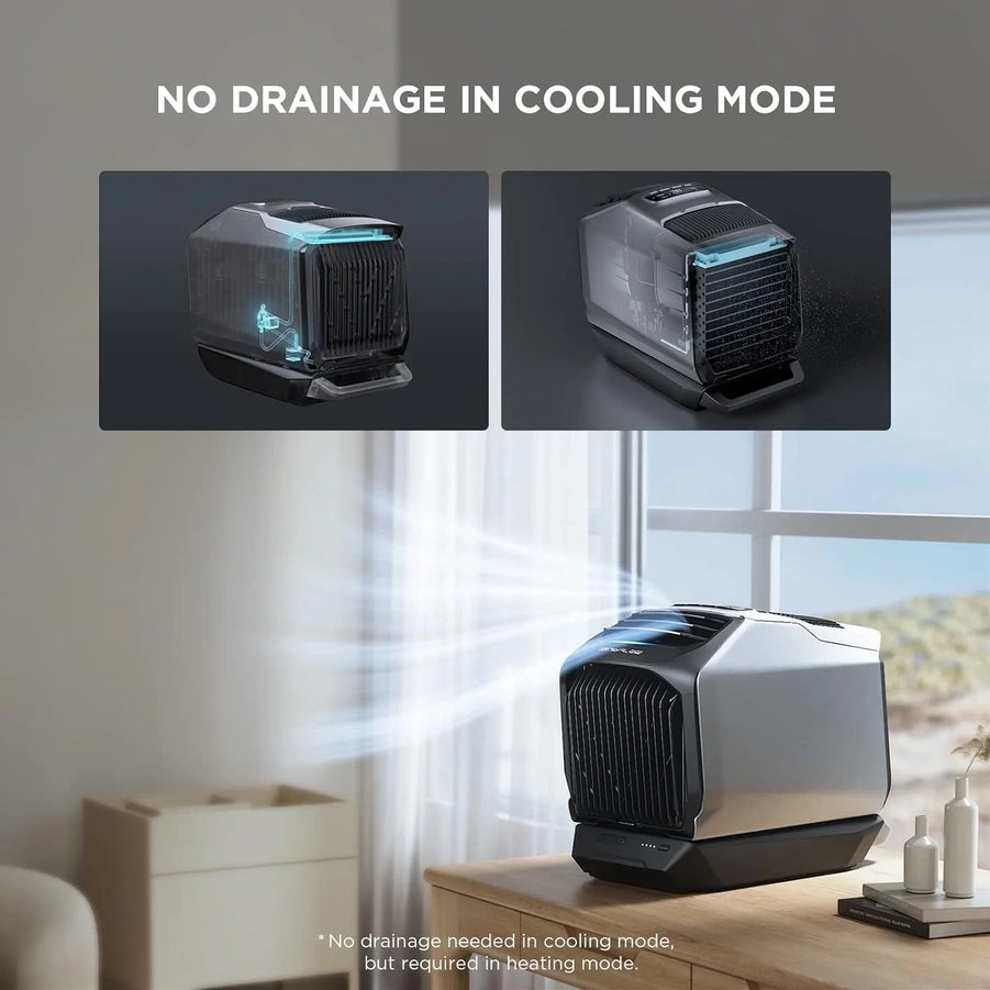 Ecoflow Wave 2 1800W Portable Outdoor AC With Heater, 6K BTU, SAK84173