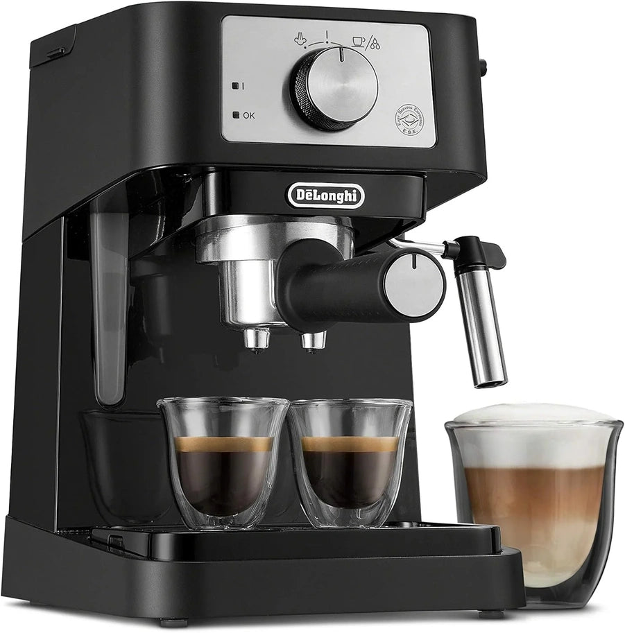 De'Longhi Upgraded All-in-One Combination Coffee Maker And Espresso Machine Plus Advanced Adjustable Milk Frother For Cappuccino And Latte Plus