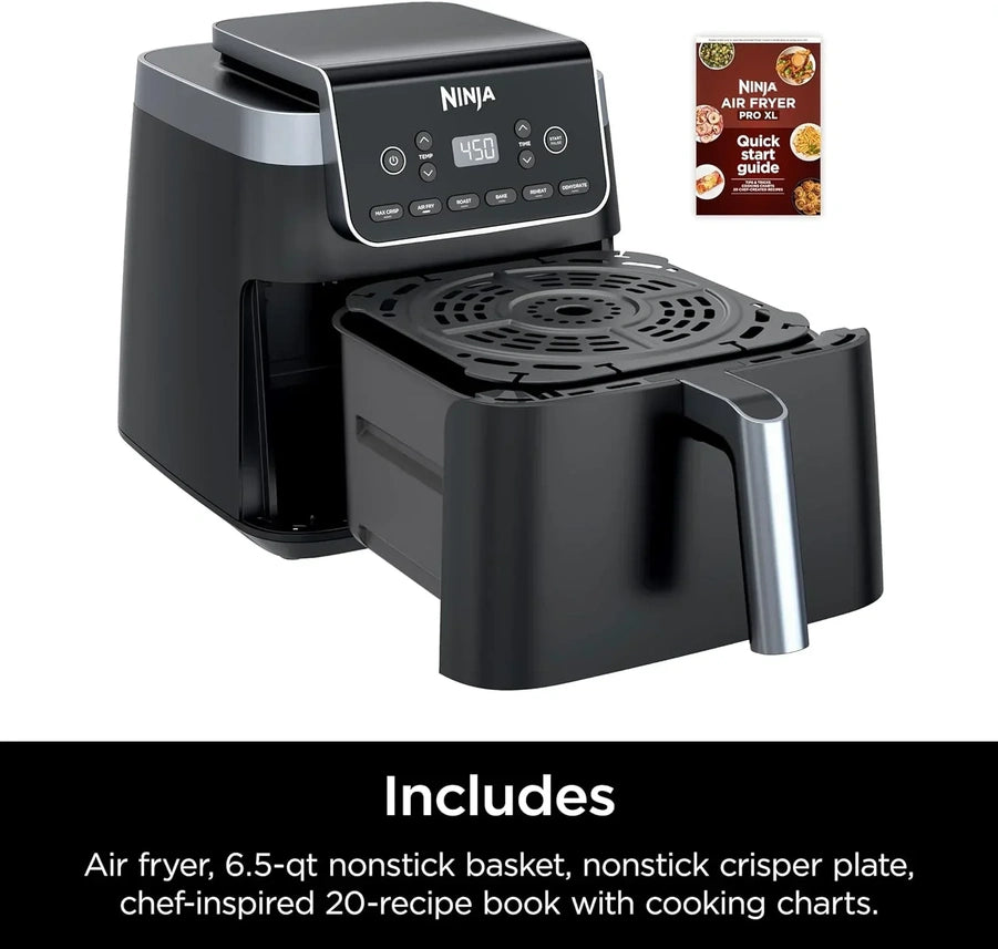 Ninja Air Fryer Pro 5-quart 4-in-1 Air Fryer That Air Fries Bakes Reheats And Dehydrates