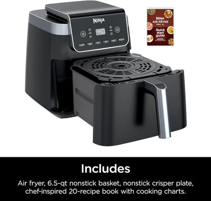 Ninja Air Fryer Pro 5-quart 4-in-1 Air Fryer That Air Fries Bakes Reheats And Dehydrates