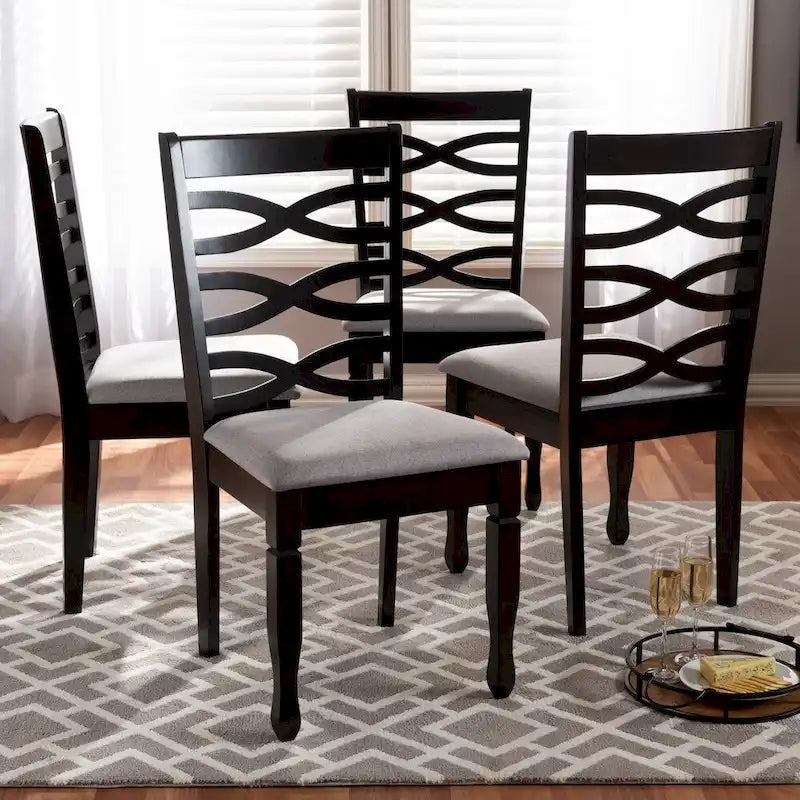 Modern and Contemporary Dining Chair 4-Piece Set